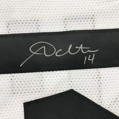 Autographed/Signed Andy Dalton Cincinnati Color Rush Football Jersey JSA COA