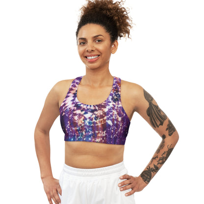 Tye Dye Mandala Double Sided Sports Bra