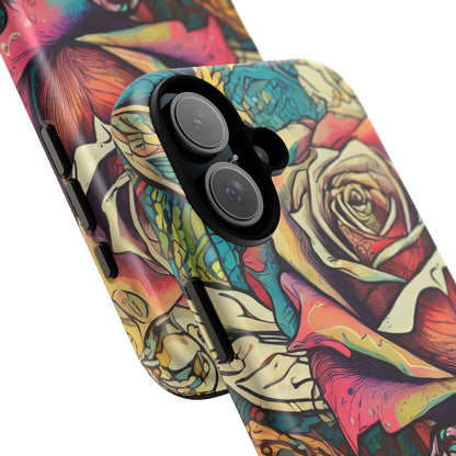 Colorful Roses Tough Phone Case