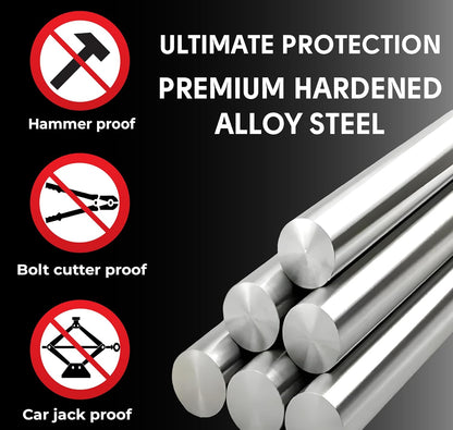 XNITO Folding Lock – 4-Digit Heavy-Duty Combo Lock