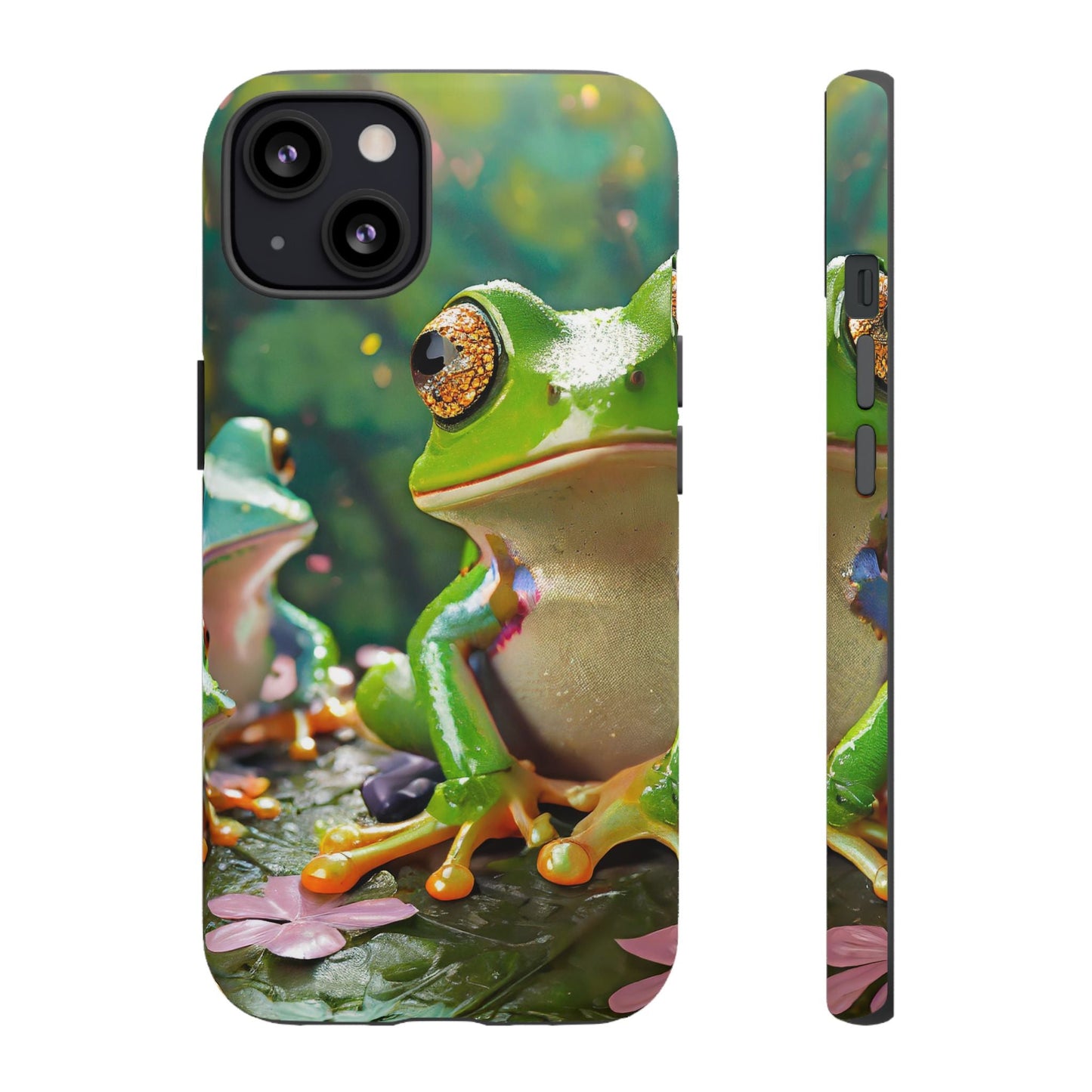 Someone Watching Colorful Frog Tough Phone Case
