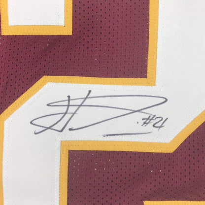 Autographed/Signed Ha Ha HaHa Clinton-Dix Washington Burgundy Football Jersey JSA COA
