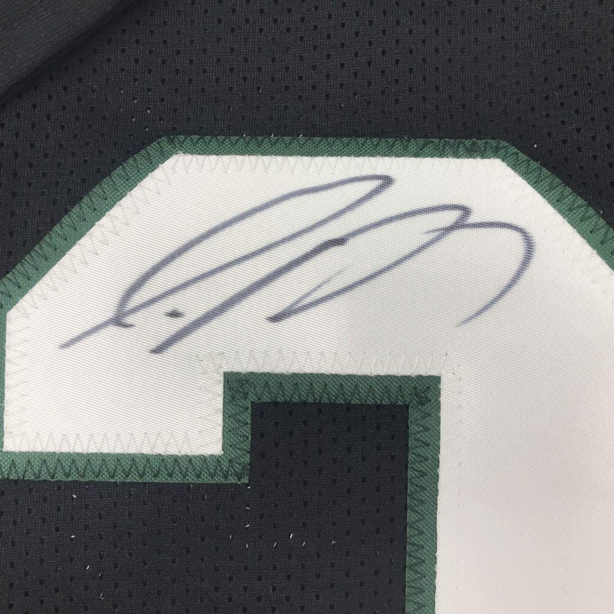 Autographed/Signed Jamal Adams New York Black Football Jersey JSA COA