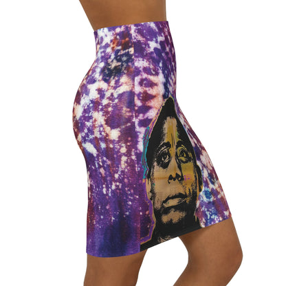 Baldwins Colorful Thoughts Women's Mini Skirt HUE+MAN Collective