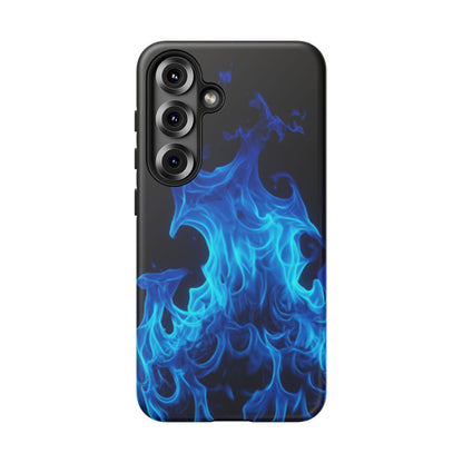 Blue Flames Tough  Phone Case