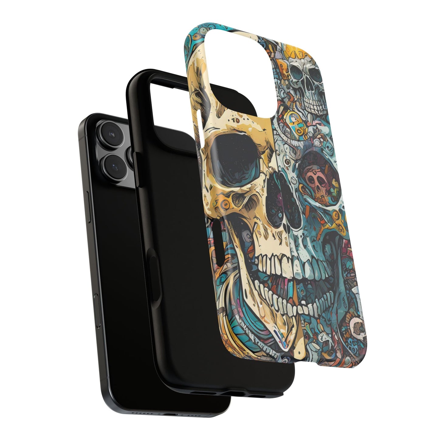 Iconic Skulls Tough Phone Case