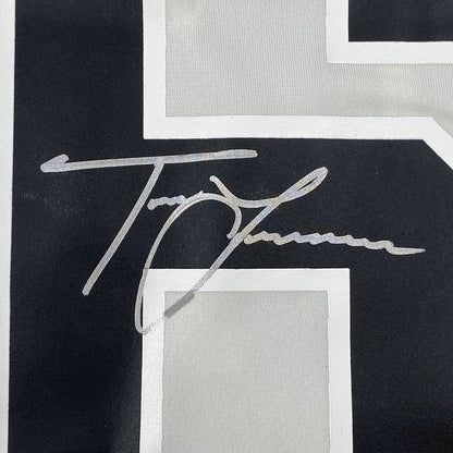 Autographed/Signed Trevor Lawrence Jacksonville Jaguars White Nike Game Football Jersey Fanatics COA