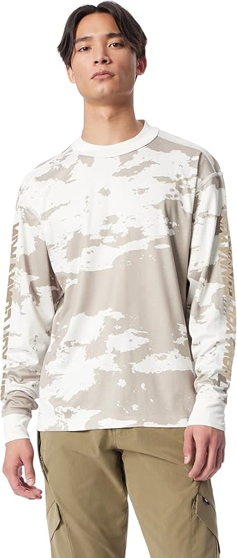 Men's Performance Quick Dry Long Sleeve Oversized Tee Shirt Standard