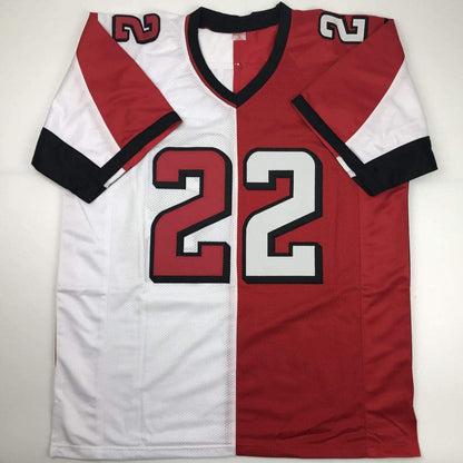 Autographed/Signed Keanu Neal Atlanta Splite Football Jersey PSA/DNA COA