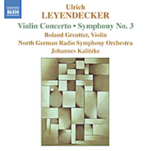 U. Leyendecker - Violin Concerto / Symphony 3 [CD]