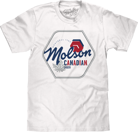 Molson Canadian Beer T-Shirt - White