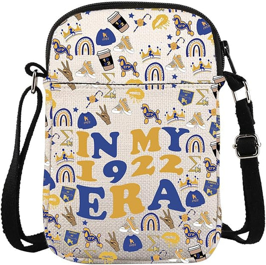 1922 Sorority Crossbody Bag Sisterhood Paraphernalia Gift Greek Sorority Gift In My 1922 Era Bag