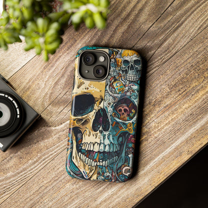Iconic Skulls Tough Phone Case