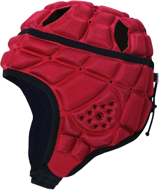 Soft Padded Rugby Helmet 7v7 Flag Football Headgear Sports Protective Headgear for Kids Youth Hockey Roller Skating