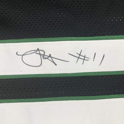 Framed Autographed/Signed Robby Anderson 35x39 New York 2019 Black Football Jersey JSA COA
