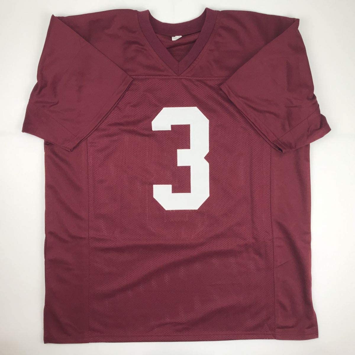Autographed/Signed Calvin Ridley Alabama Maroon College Football Jersey JSA COA