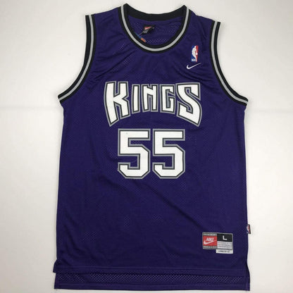 Autographed/Signed Jason Williams Sacramento Purple Basketball Jersey Beckett BAS COA