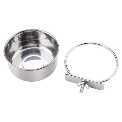 Stainless Steel Feeding & Water Dish (12 cm /4.72”)
