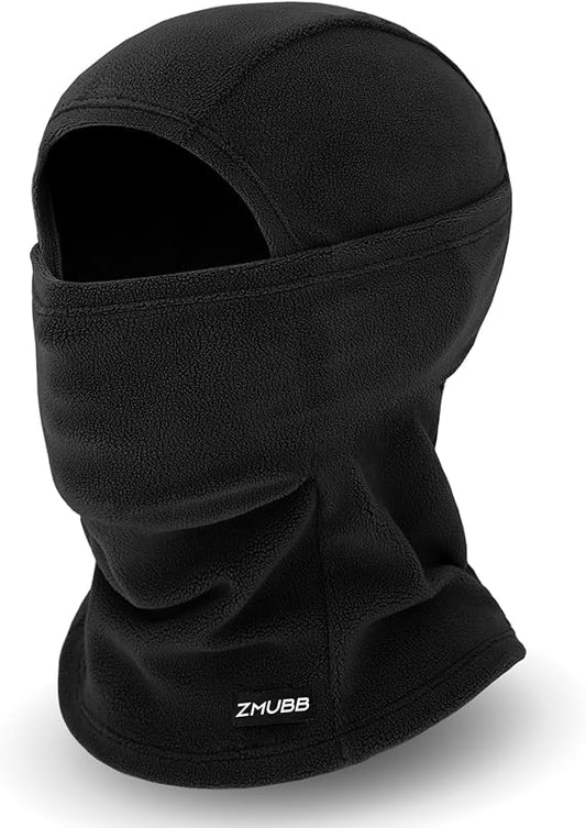 Kids Fleece Balaclava Ski Mask, Face Mask Neck Warmer for Boys Girls, Windproof Face Cover for Cold Weather Skiing Cycling