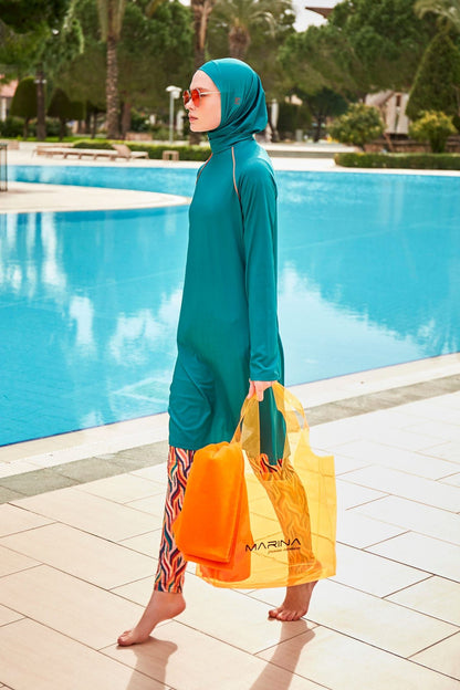 Orange Beach Bag C2406