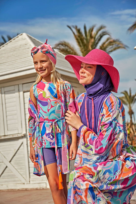 Colourful Kids Pareo Kimono P2425