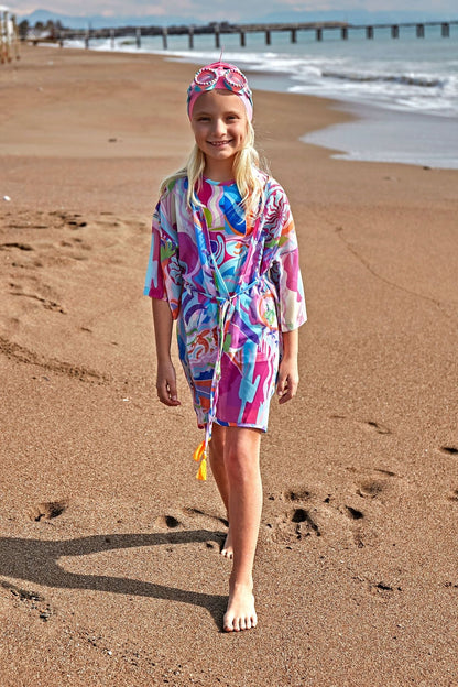 Colourful Kids Pareo Kimono P2425