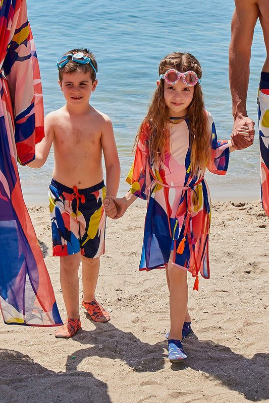 Colourful Kids Pareo Kimono P2331