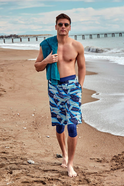Navy Men's Shorts S2410