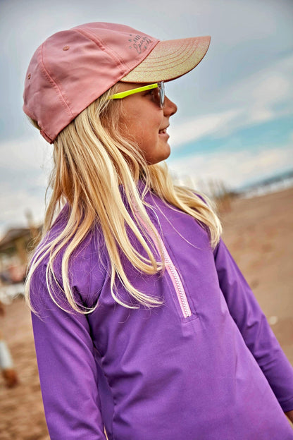Woven Purple Girls Swimwear K2408