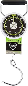 Travelon Stop & Lock Luggage Scale, Black, One Size