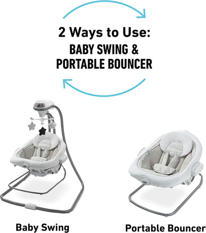 Graco DuetConnect LX Swing and Bouncer, Redmond
