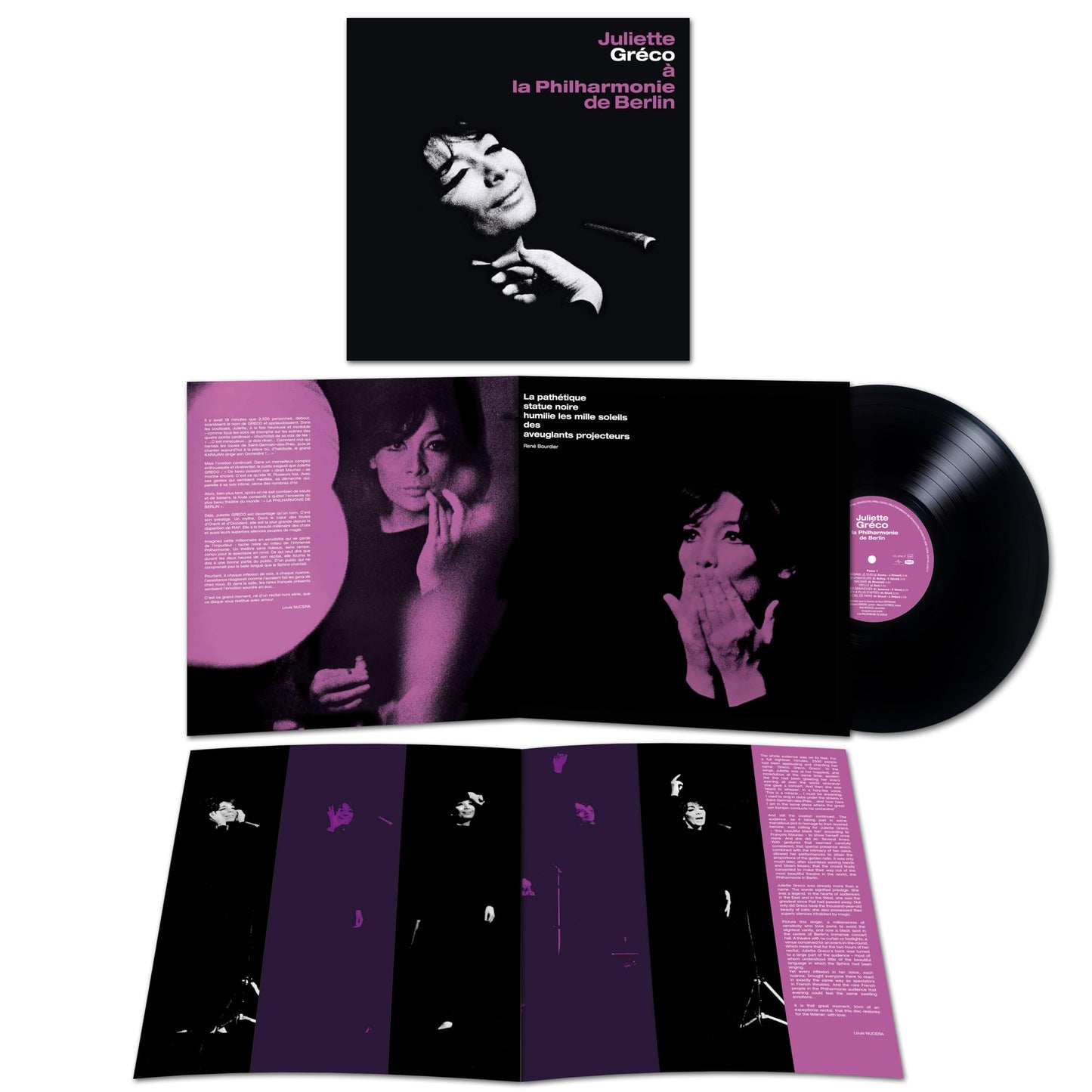 Juliette Greco - Juliette Greco A La Philharmonie De Berlin (Uk) [LP] Vinyl Record
