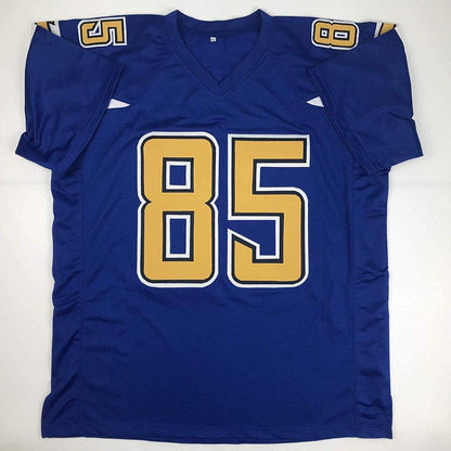 Autographed/Signed Antonio Gates Los Angeles LA Color Rush Football Jersey Beckett BAS COA