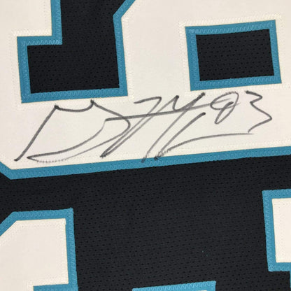 Autographed/Signed Gerald McCoy Carolina Black Football Jersey Beckett BAS COA