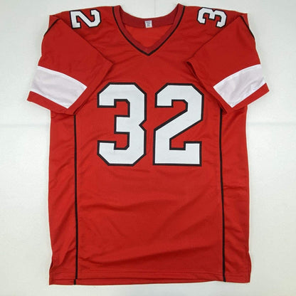 Autographed/Signed Budda Baker Arizona Red Football Jersey Beckett BAS COA