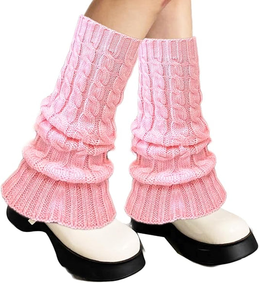 Leg Warmers for Women Knitted Ribbed Stirrup Leg Warmers for women Winter Extra Soft long leg warmers for Yoga Dance