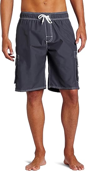 Kanu Surf Men's Barracuda Swim Trunks, 9" Inseam (Regular & Extended Sizes)