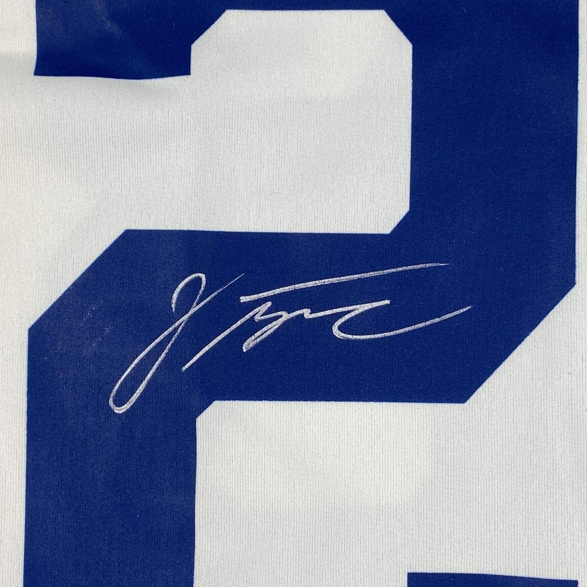 Autographed/Signed Jonathan Taylor Indianapolis Colts White Nike Game Football Jersey Fanatics COA