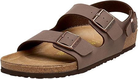 Birkenstock Milano Sandal, Mocha Birkibuc, 35 M EU