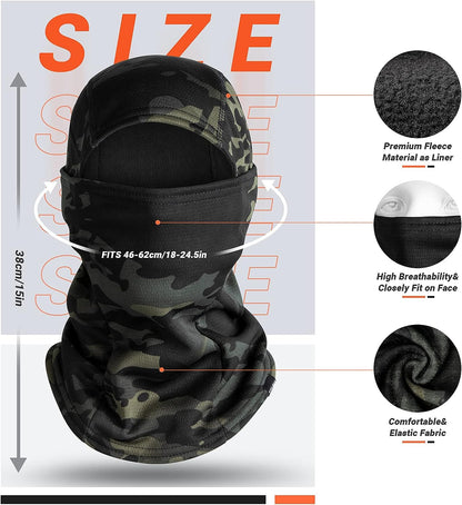 VULKIT Balaclava Face Mask UV Protection for Women Men Leightweight Sun Tatical Hood Fishing Riding Motorcycle