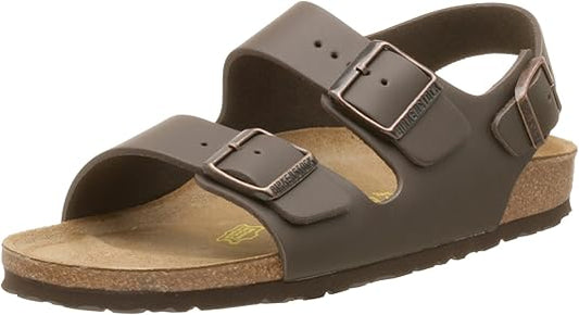 Birkenstock Milano Sandal, Dark Brown, 37 M EU