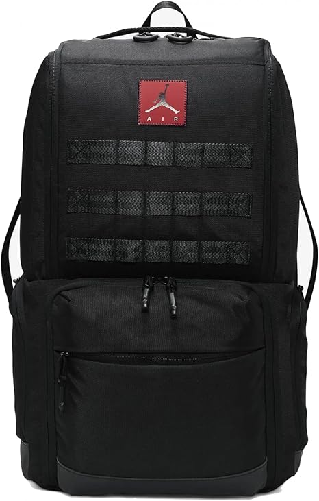 Nike Jordan Collector's Backpack Black 9B0558-023 Shoe Organizer Backpack (31.5L) (Black)