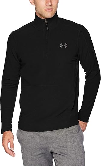 Under Armour Men's Zephyr Fleece Solid Long Sleeve Ô_ Zip T-Shirt