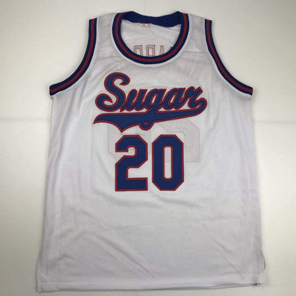 Autographed/Signed Micheal Ray Richardson New York White Basketball Jersey PSA/DNA COA