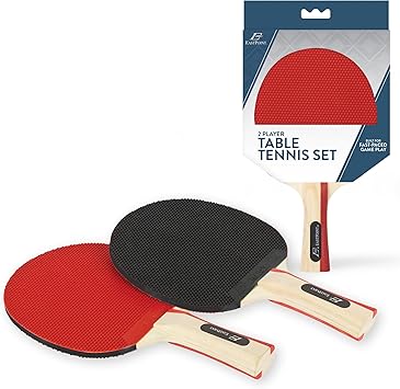 EastPoint Ping Pong Paddle Sets - Choose 2 Player Table Tennis Paddle Set, or 4 Player Deluxe Kit with Balls and Storage Case