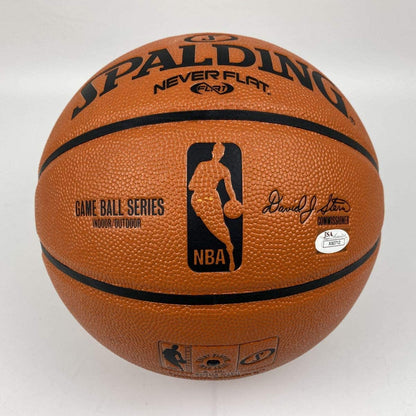 Autographed/Signed Anthony Davis Los Angeles Lakers Full Size Spalding Basketball JSA COA Holo