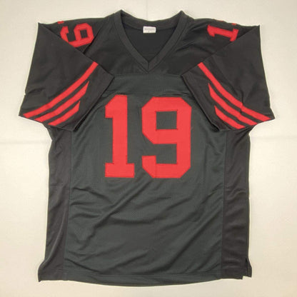 Autographed/Signed Deebo Samuel San Francisco Black Football Jersey JSA COA