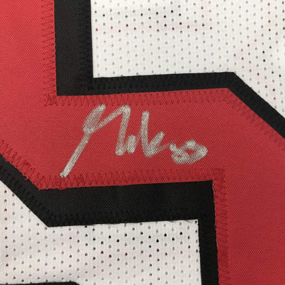 Autographed/Signed George Kittle San Francisco White Football Jersey JSA COA