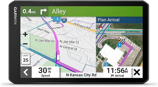 Garmin dezl OTR710, Large, Easy-to-Read 7äó� GPS Truck Navigator, Custom Truck Routing, High-Resolution Birdseye Satellite Imagery, Directory of Truck & Trailer Services (Renewed)