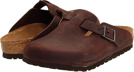 Birkenstock Women's Custom Boston Black Oil LTR